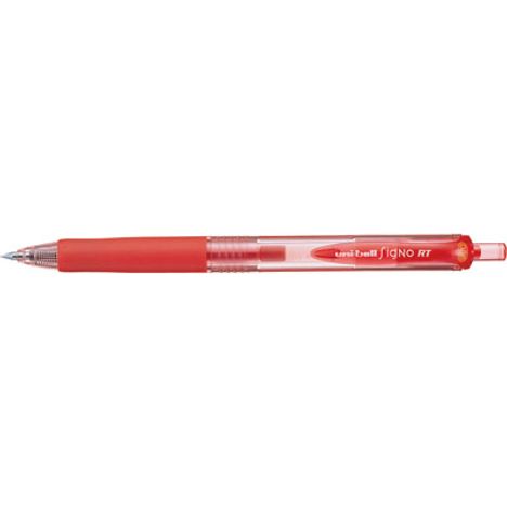 三菱　ボールペン　ノック式０．３８　赤